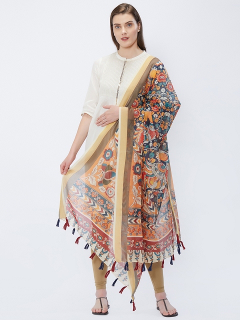 

Faserz Multicoloured Printed Dupatta, Multi