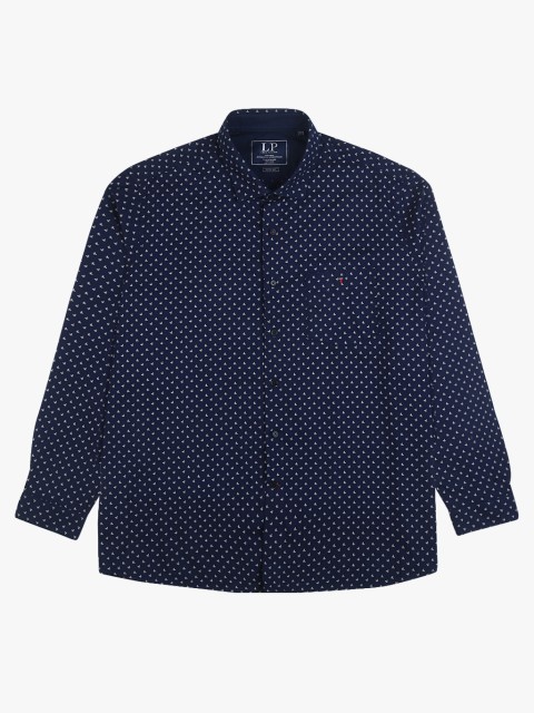 

Louis Philippe Sport Men Navy Blue Slim Fit Printed Casual Shirt