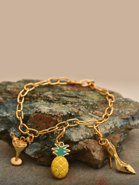 

Pipa Bella Gold-Plated Charm Bracelet