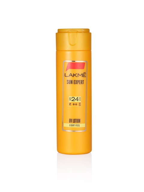 

Lakme Sun Expert SPF 24 Light Feel UV Lotion- 120 ml, Yellow