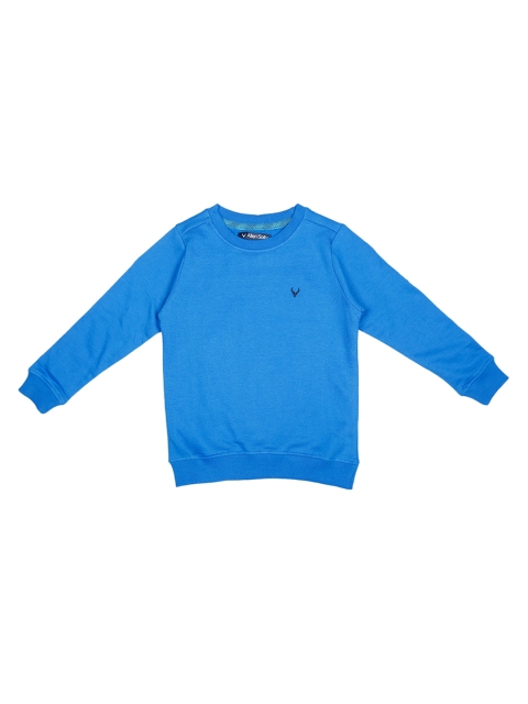 

Allen Solly Junior Boys Blue Solid Sweatshirt