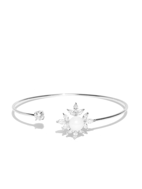 

Priyaasi Silver-Plated Handcrafted Cuff Bracelet