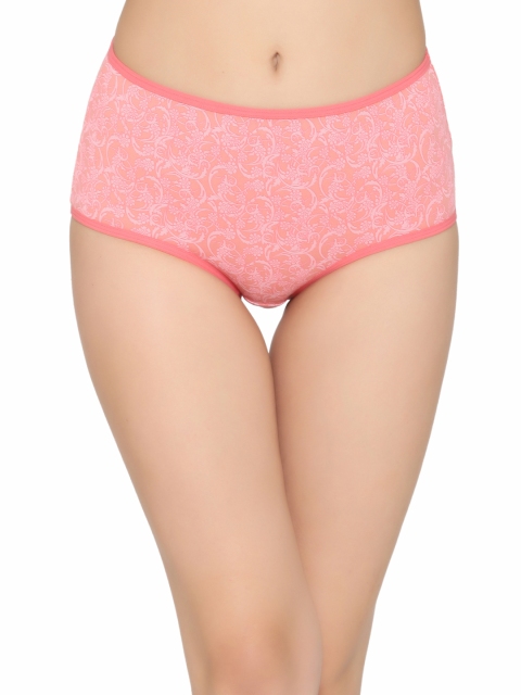 

Clovia Women Pink Printed Hipster Briefs PN2714P16