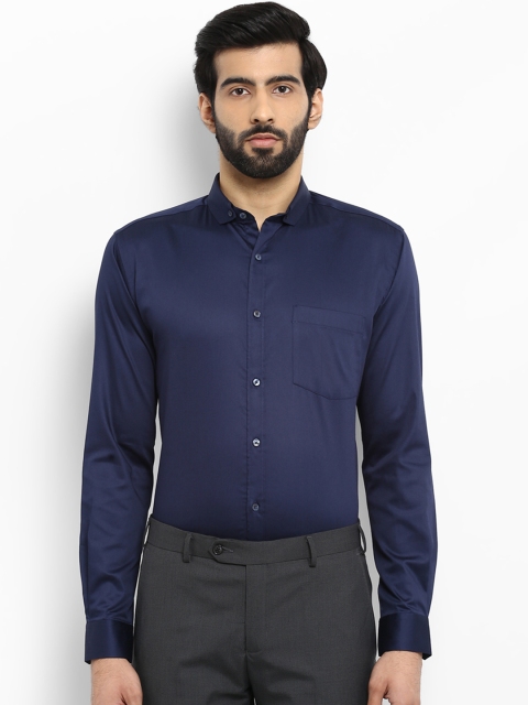 

Park Avenue Men Blue Slim Fit Solid Formal Shirt