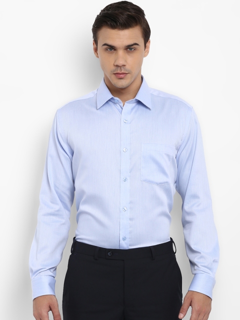 

Park Avenue Men Blue Regular Fit Solid Formal Shirt