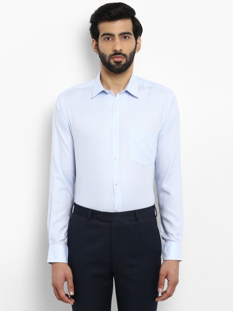 

Park Avenue Men Blue Slim Fit Solid Formal Shirt