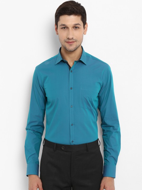 

Park Avenue Men Blue Slim Fit Solid Formal Shirt