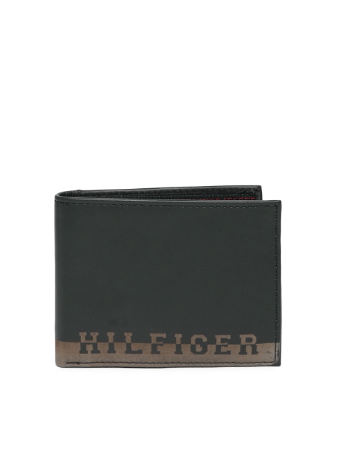 

Tommy Hilfiger Men Navy Blue Solid Two Fold Wallet