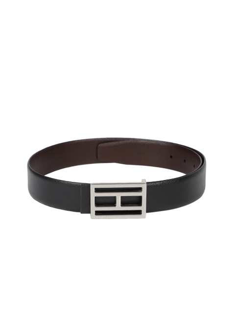 

Tommy Hilfiger Men Black & Brown Reversible Solid Belt