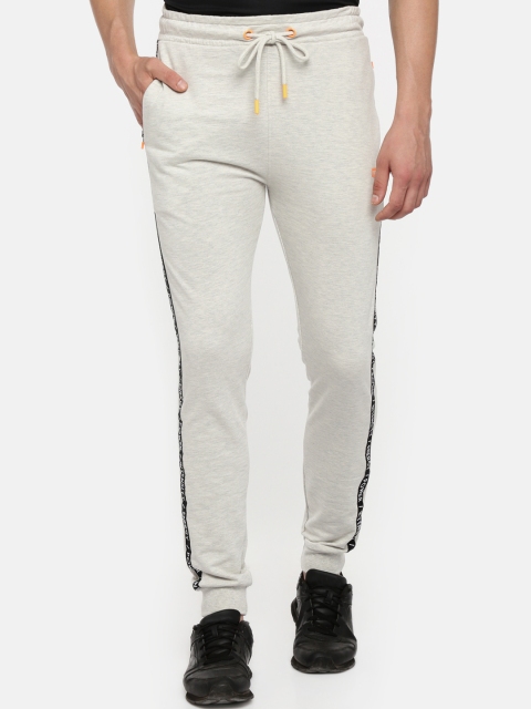 

Ajile by Pantaloons Men Grey Slim Fit Solid Joggers