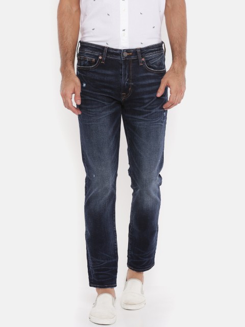 

AMERICAN EAGLE OUTFITTERS Men Blue Slim Fit Mid-Rise Clean Look Jeans