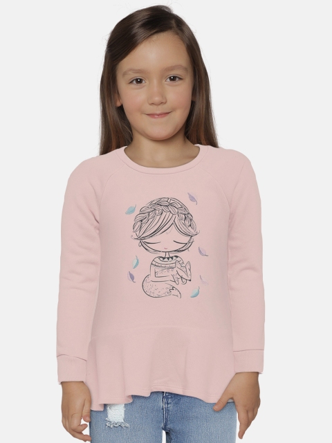 

GAP Baby Girls' Cat Peplum Sweater, Pink