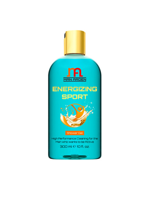 

Man Arden Unisex Energizing Luxury Shower Gel-300 ml, Blue