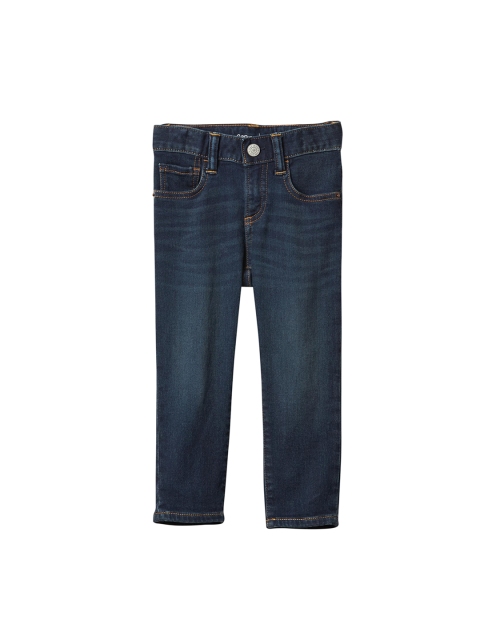 

GAP Boys Navy Blue Slim Fit Mid-Rise Clean Look Jeans