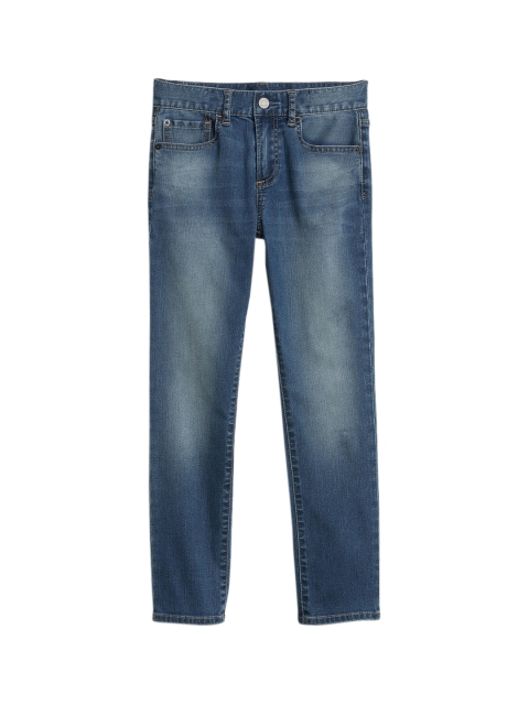 

GAP Boys Blue Slim Jeans In Wearlight