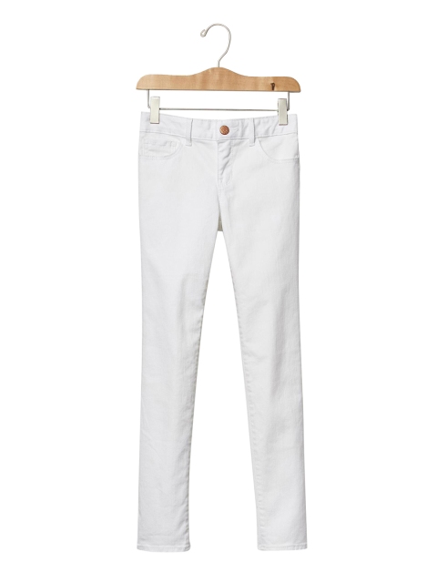 

GAP Girls White 1969 Stain Resistant Super Skinny Jeans