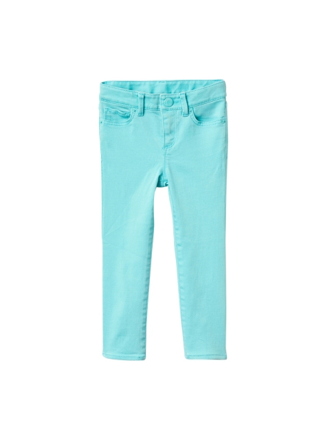 

GAP Toddler Girl Blue Skinny Jeans In High Stretch