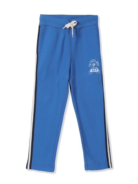 

GAP Boys Blue Relaxed Cotton Trousers