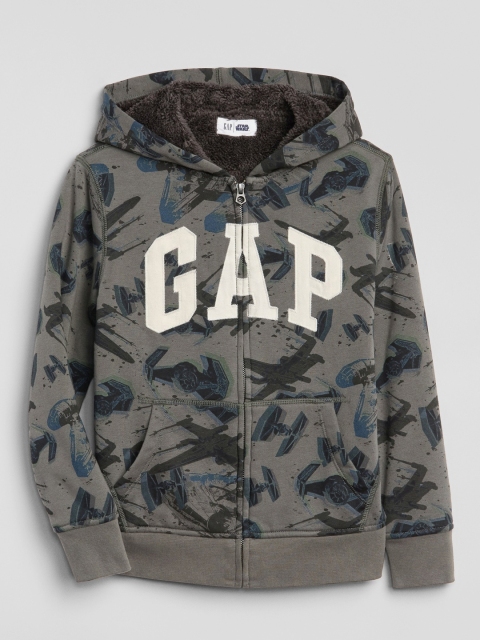 

Gap Kids | Star Wars Logo Hoodie Sweatshirt, Grey