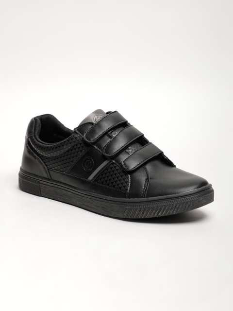 

LOCOMOTIVE Men Black Slip-On Sneakers