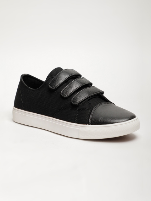 

LOCOMOTIVE Men Black Slip-On Sneakers