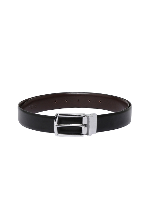 

CRUSSET Men Black & Brown Solid Belt