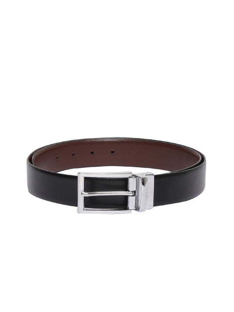

CRUSSET Men Black & Brown Solid Leather Belt
