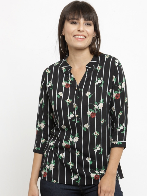 

Silly People Women Black Printed Top