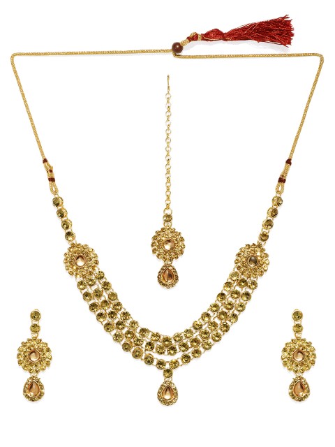 

Spargz Women Gold-Plated Jewellery Set