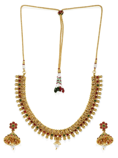 

Spargz Gold-Plated & Pink Jewellery Set