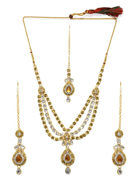 

Spargz Women Gold-Plated Jewellery Set