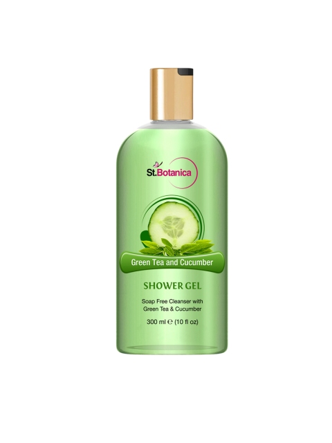 

St.Botanica Tea and Cucumber Luxury Shower Gel - 300 ml, Green