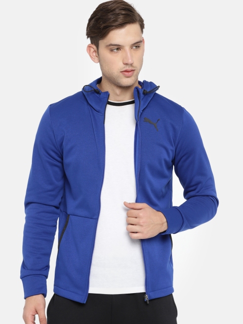 

Puma Blue Tec Sports Warm FZ Hoody Slim Fit Sweatshirt