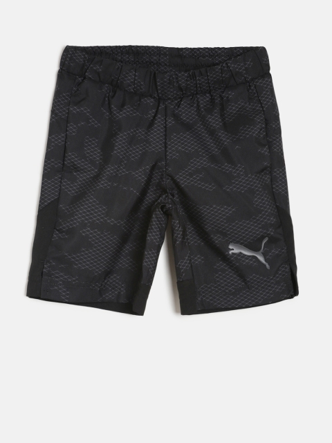 

Puma Boys Black Printed Modern Sport Woven Shorts