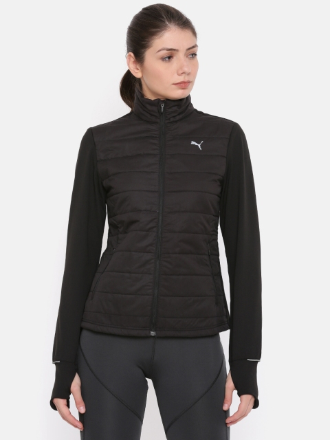 

Puma Women Black Winter Jacket W Solid Padded Jacket