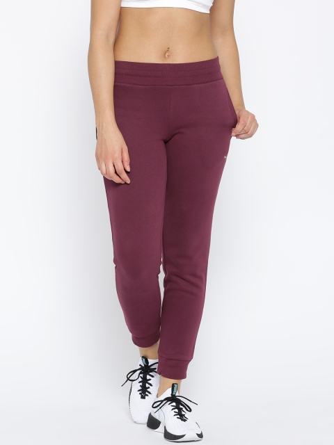 

Puma Women Burgundy ATHLETIC FL Track Pants