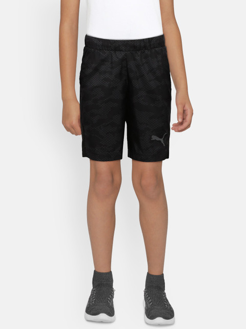 

Puma Boys Black Printed Modern Sport Woven Shorts