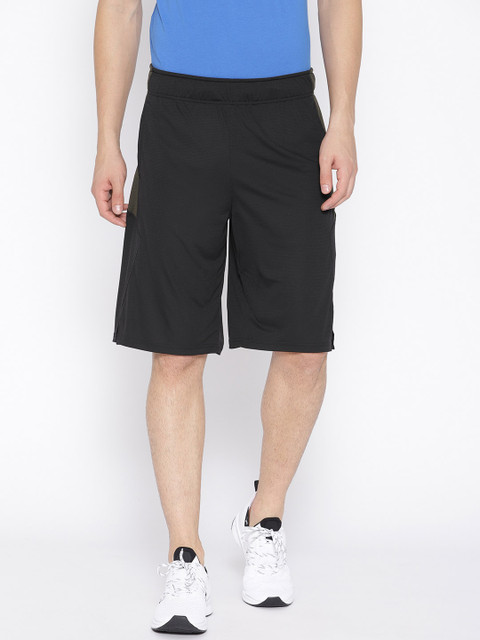 

Puma Men Black Solid Energy Knit-Mesh 11" Sports Shorts