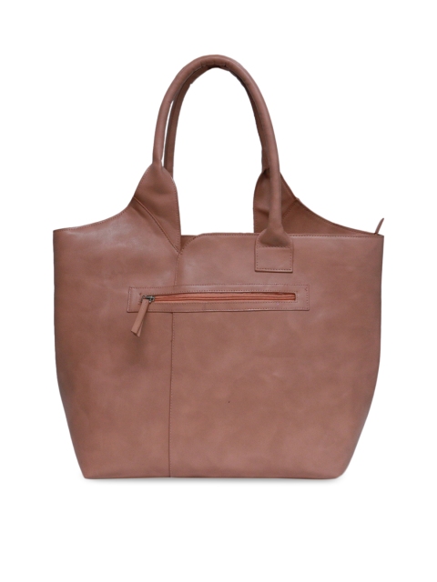 

Diwaah Brown Solid Handheld Bag