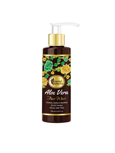 

Oriental Botanics Aloe Vera Face Wash 200ml, Black