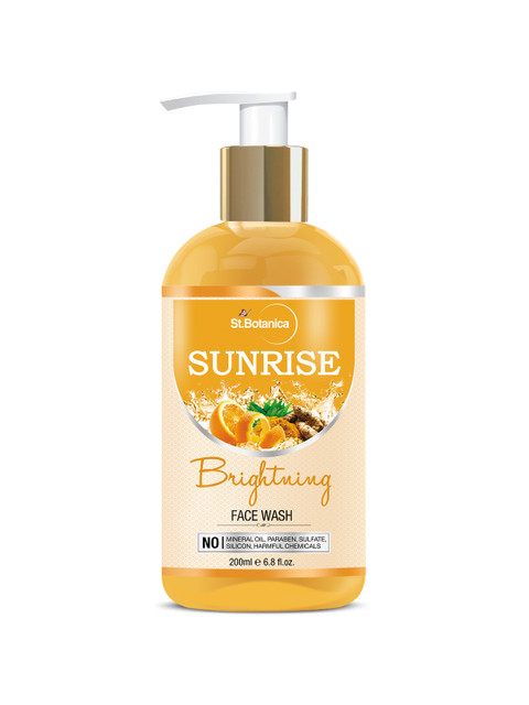 

St.Botanica Sunrise Brightning Facial Cleanser Face Wash 200ml, White
