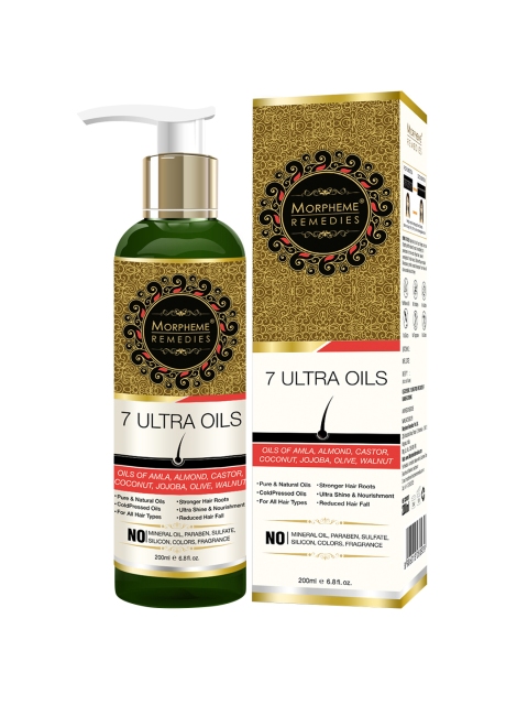 

Morpheme Remedies 7 Ultra Hair Oil 200 ml, White