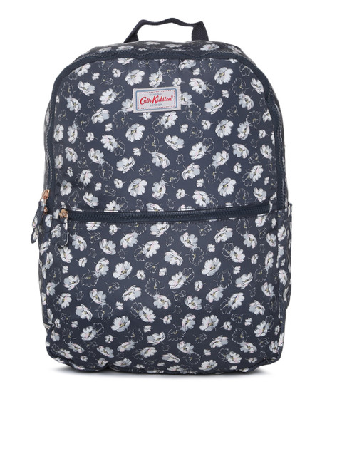 

Cath Kidston Women Black Floral Print Backpack