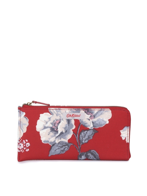 

Cath Kidston Women Red Printed Zip Around Wallet