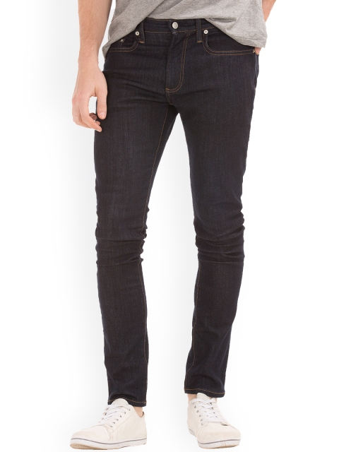

GAP Men Navy Blue High Stretch 1969 Skinny Jeans