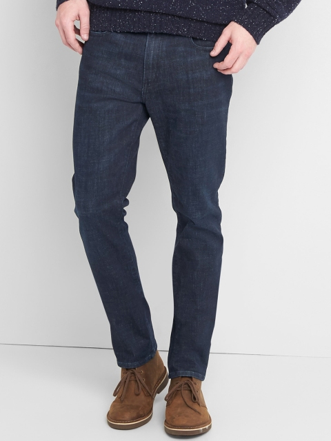 

GAP Men Blue Thermolite Skinny Fit Jeans With GAP Menflex