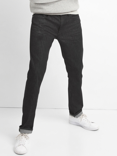 

GAP Men Black Wearlight Jeans In Skinny Fit With GAP Menflex
