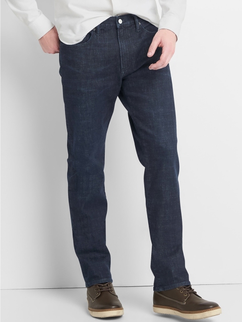 

GAP Men Blue Thermolite Slim Fit Jeans With GAP Menflex