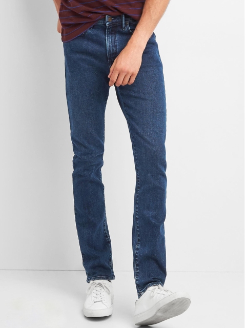 

GAP Men Skinny Fit Stretch Jeans, Blue