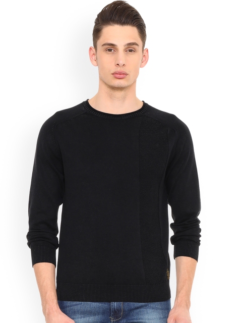 

Allen Solly Sport Men Navy Blue Solid Pullover